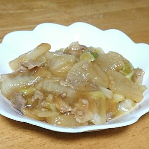 フライパン1つで簡単☆大根と白菜のうま煮